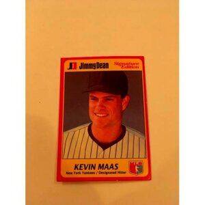 1991 Jimmy Dean Signature Edition Kevin Maas Yankees #23 (060)